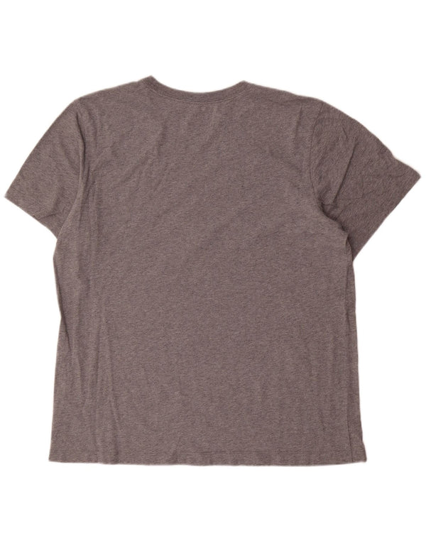 Camiseta Jordan Masculina Standard Fit Graphic Top XL Algodão Cinza