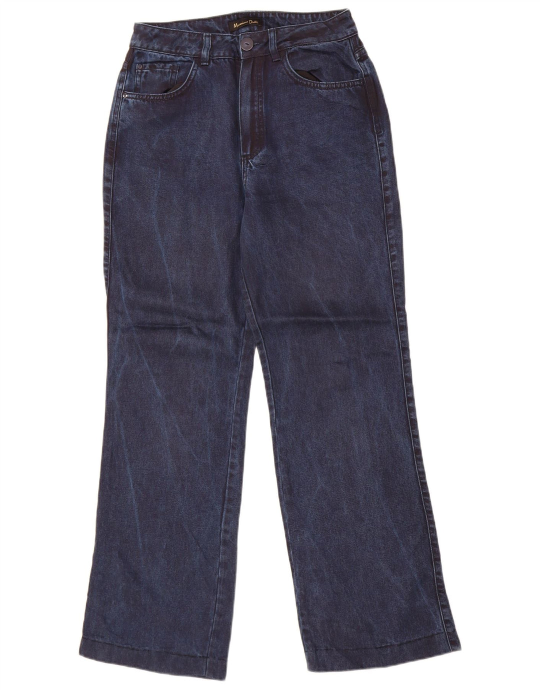 Calça Jeans Bootcut Feminina Massimo Dutti EU 36 XS W26 L29 Azul Marinho Lyocell