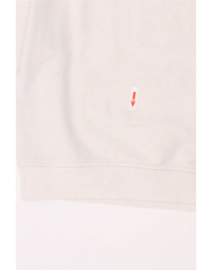 Suéter gráfico Dkny Boys 2-3 anos algodão branco