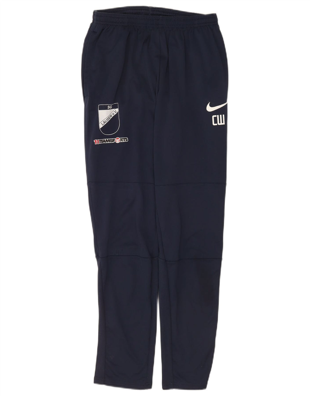 Calça de treino Nike masculina Dri Fit Graphic azul marinho médio poliéster