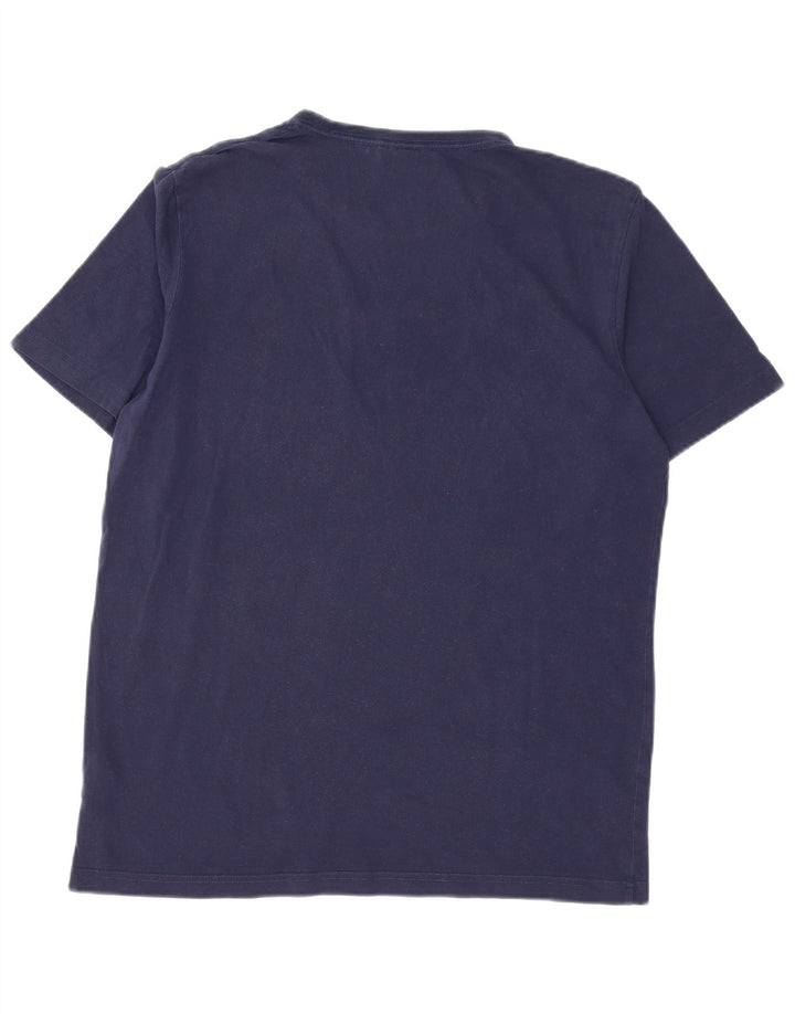 Camiseta masculina Puma grande algodão azul marinho