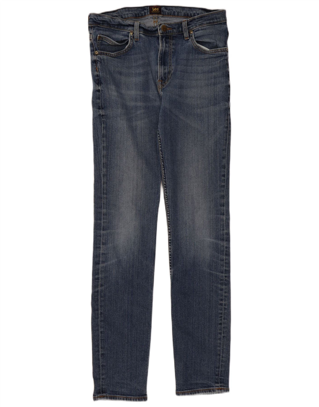 LEE Mens Rider Slim Jeans W34 L33 Azul