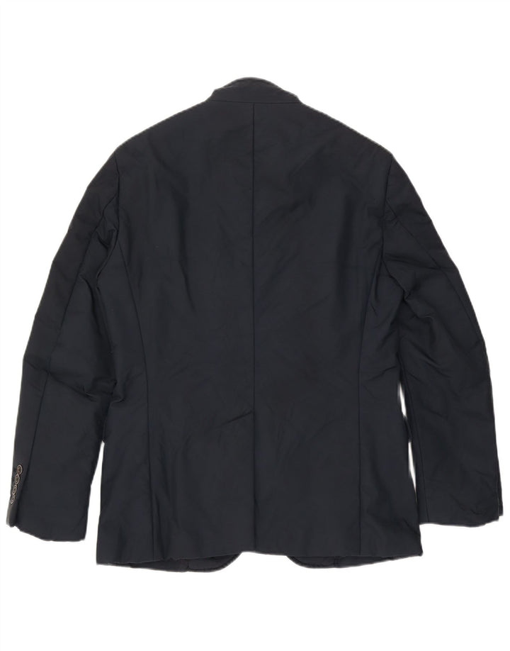 Jaqueta corta-vento masculina Refrigiwear IT 48 médio azul marinho nylon