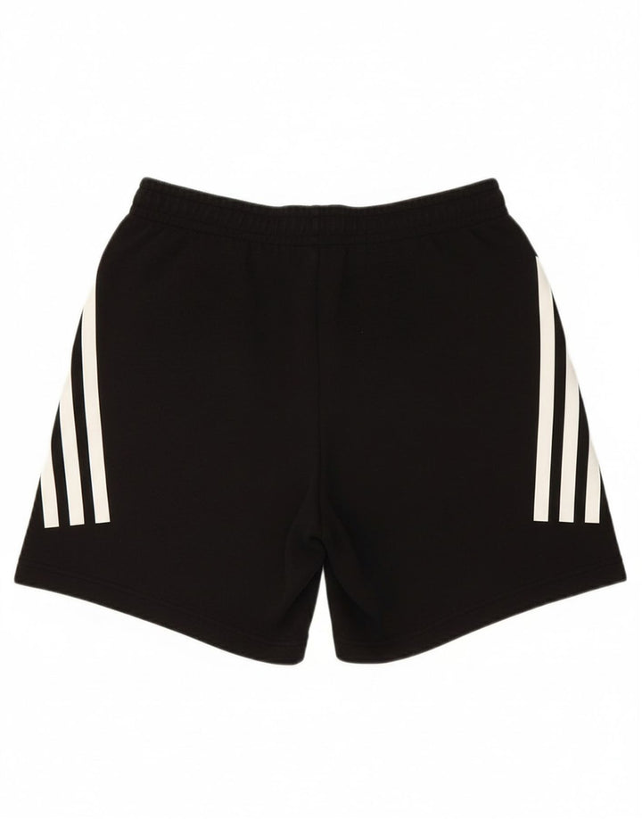 ADIDAS Mens Sport Shorts Médio Algodão Preto