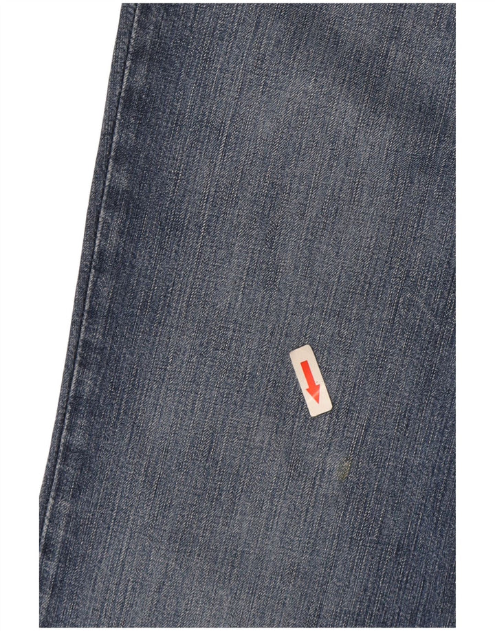 Calça Jeans Bootcut Feminina Lacoste Tamanho 40 Médio W27 L31 Azul Algodão