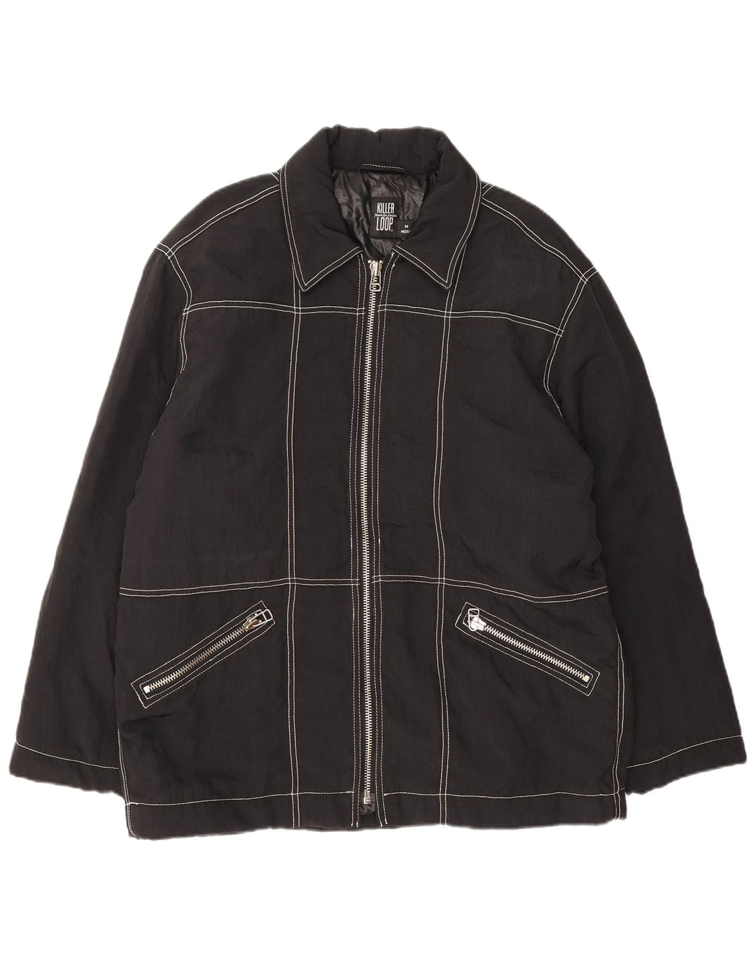 Jaqueta bomber masculina Killer Loop Graphic UK 38 poliamida preta média