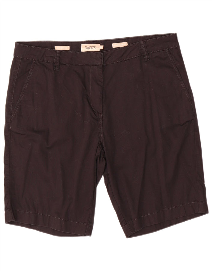 DACK'S Womens Regular Fit Chino Shorts EU 44 XL W34  Black