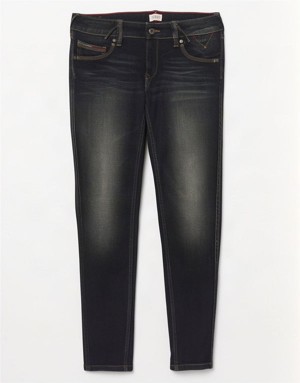 Jeans skinny feminino Tommy Hilfiger W32 L30 algodão azul marinho