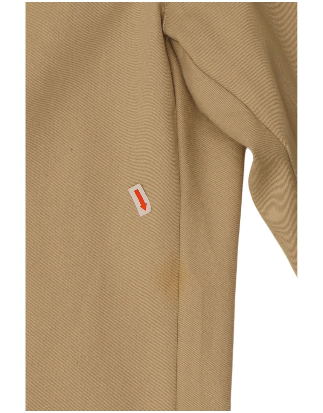Calça chino masculina AVIREX W38 L30 algodão bege
