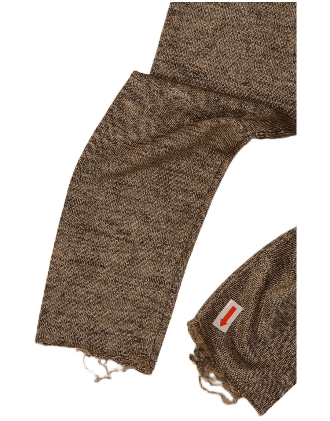 Suéter feminino ZARA com gola redonda, Reino Unido 10, pequeno, cinza