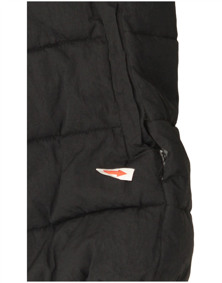 Jaqueta acolchoada com capuz gráfico Champion Boys 13-14 anos XL preto poliamida