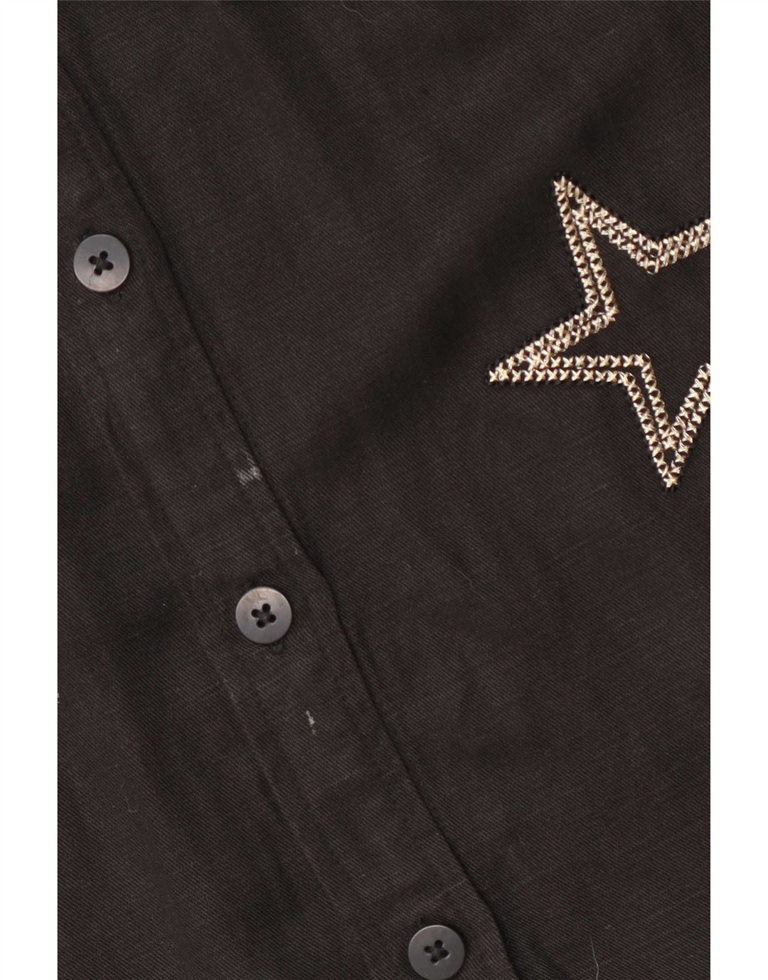 Camisa gráfica feminina Rails UK 16 grande preta Lyocell
