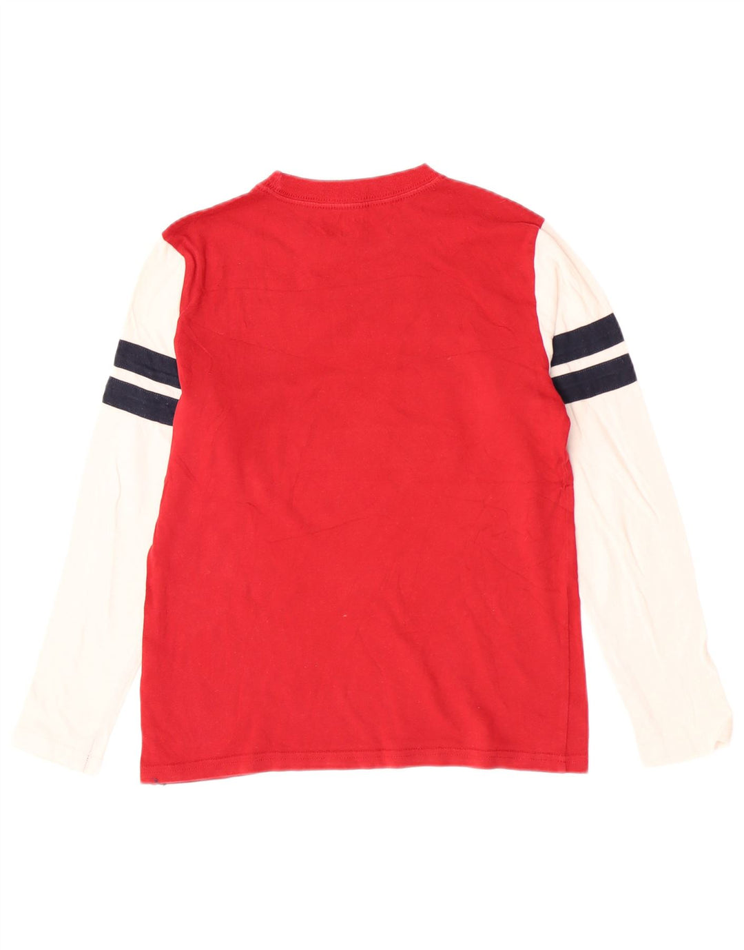 Tommy Hilfiger Boys Graphic Top manga comprida 8-9 anos médio vermelho