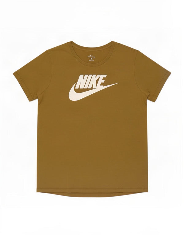 Camiseta Nike Feminina Graphic Top UK 18 XL Caqui