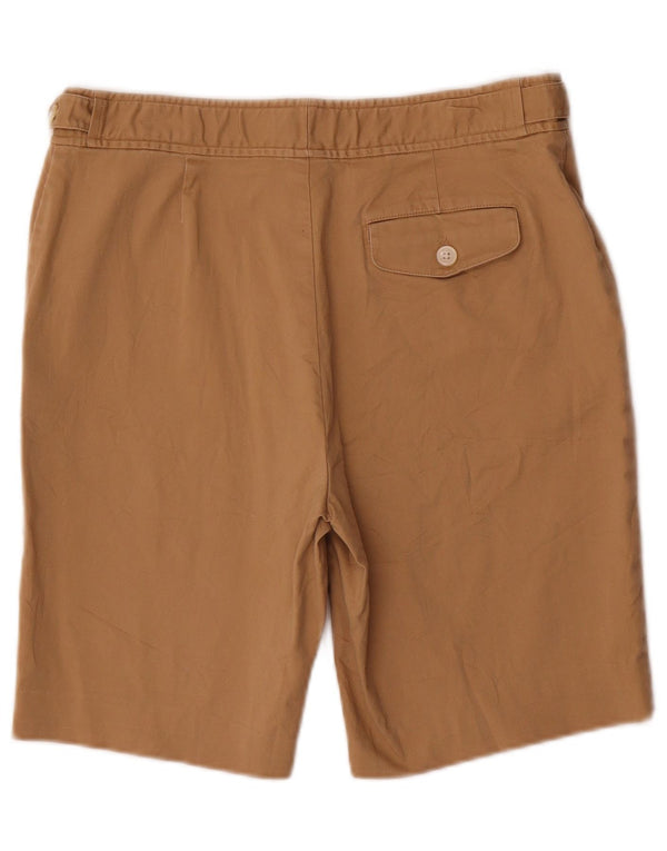 Ralph Lauren Shorts Chino Feminino EUA 6 Médio W28 Algodão Bege
