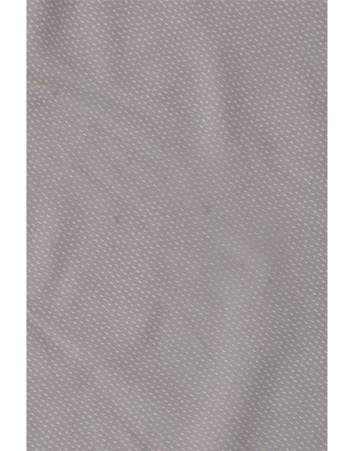 Camisa polo masculina Tommy Hilfiger algodão manchado azul médio