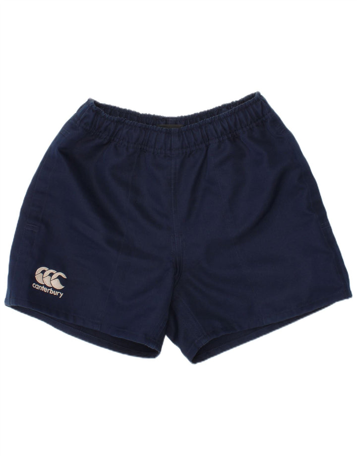 Shorts esportivos CANTERBURY meninos 11-12 anos azul marinho