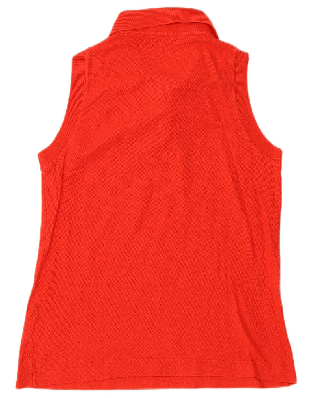 Camisa polo feminina sem mangas Fila IT 42 algodão vermelho médio