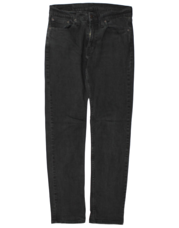 Levi's Mens 511 Slim Jeans W31 L32 Grey Cotton