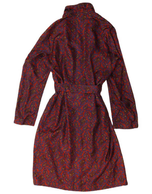 Vestido feminino Tootal UK 18 XL vermelho paisley