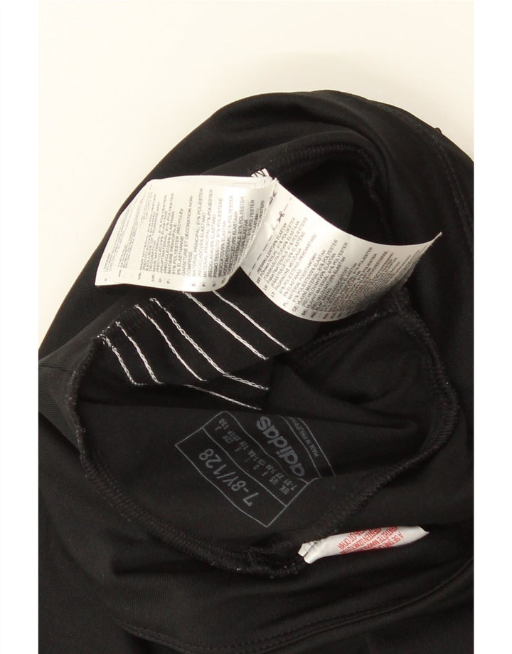 Leggings Adidas Aeroready para meninas 7-8 anos preto poliéster
