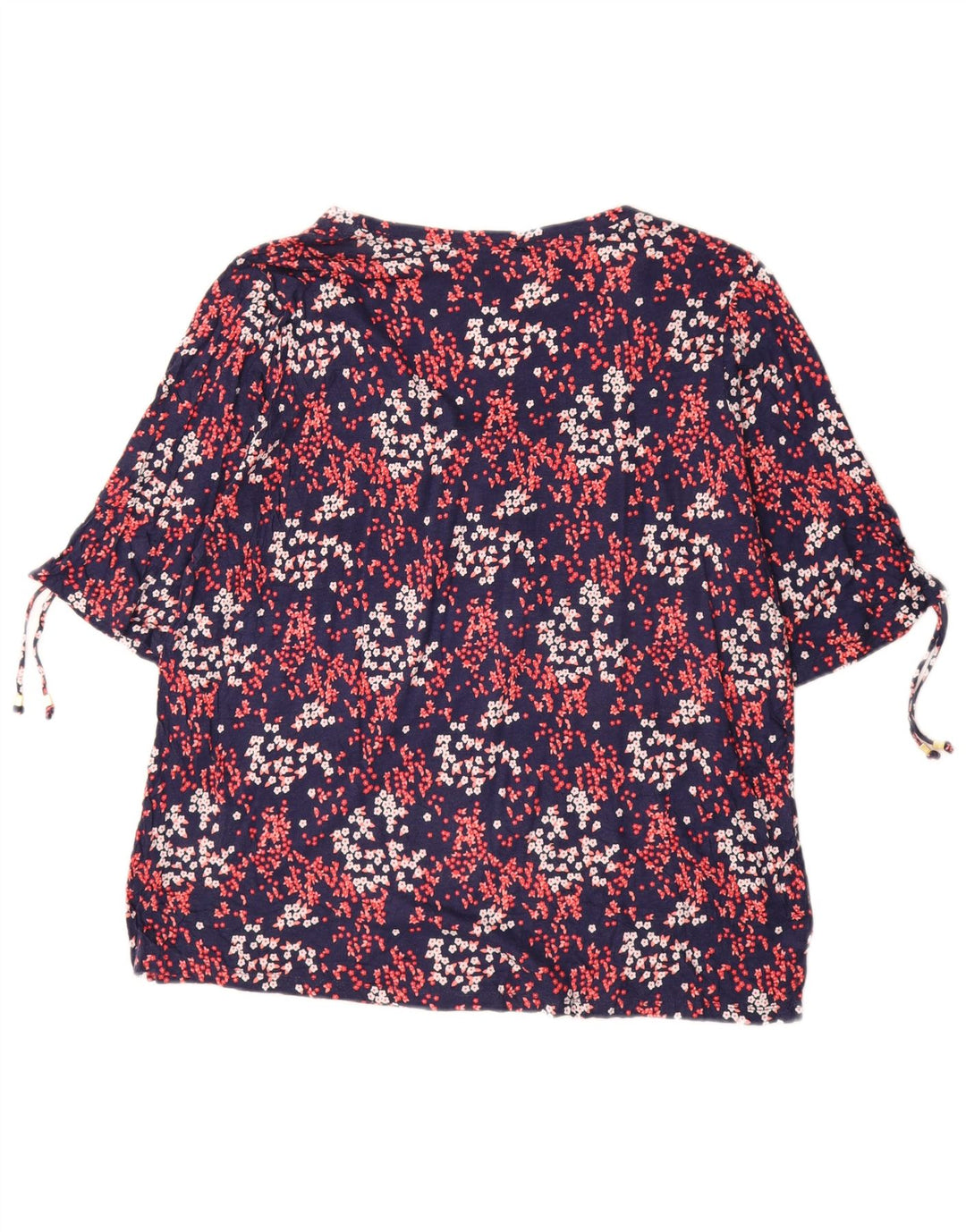 Blusa feminina MICHAEL KORS UK 18 XL azul marinho floral sintético