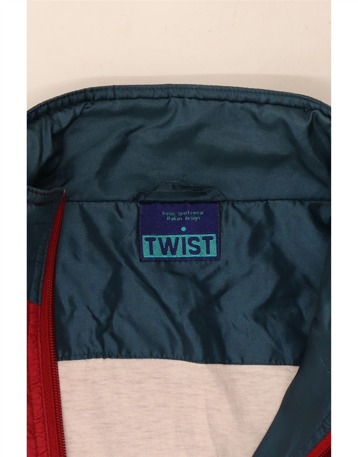 Jaqueta básica de agasalho masculino BASIC grande bloco colorido multicolorido