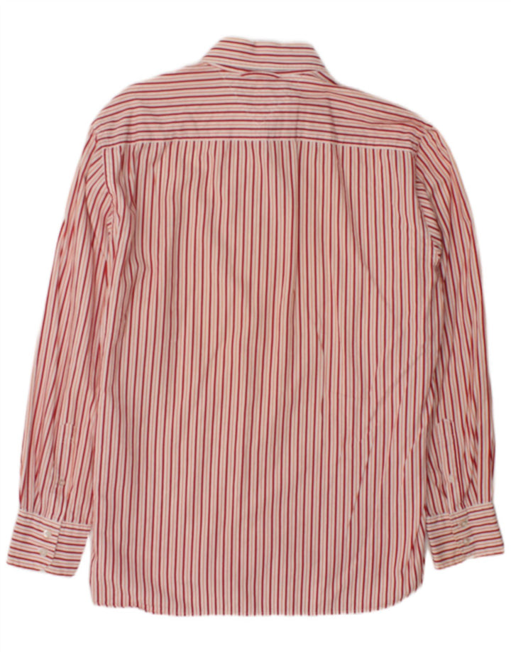 Camisa masculina Tommy Hilfiger listrada vermelha grande
