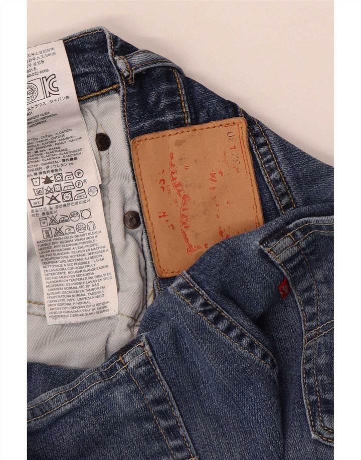 Calça jeans feminina Levi's W32 L28 azul algodão