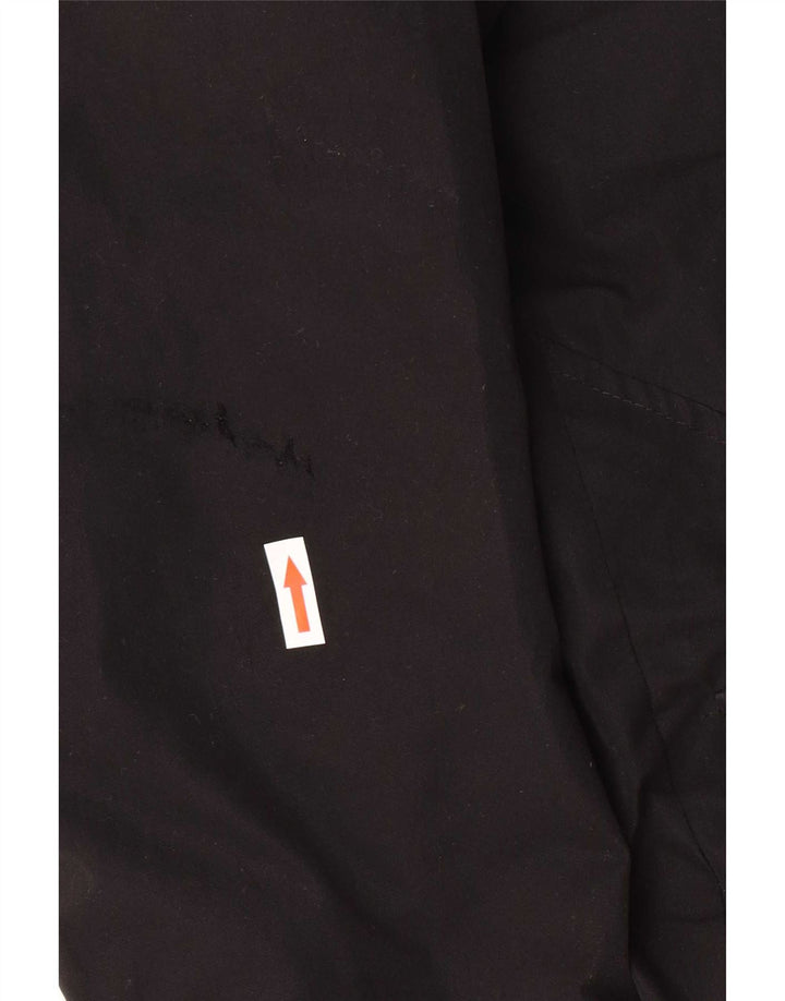 Jaqueta Parka masculina com capuz Jack & Jones Reino Unido 38 poliéster preto médio