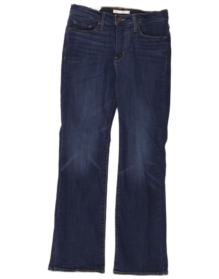 Calça jeans feminina Levi's 315 Shaping Bootcut W29 L30 azul algodão