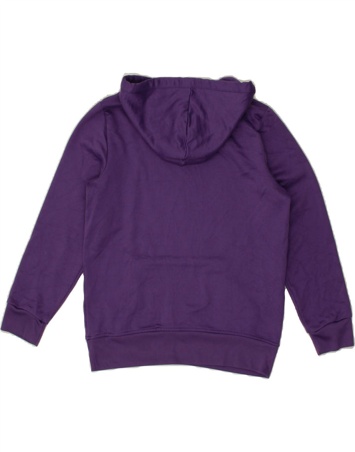 CHAMPION Girls Graphic Hoodie Jumper 10-11 Years  Purple Vintage Champion and Second-Hand Champion from Messina Hembry 