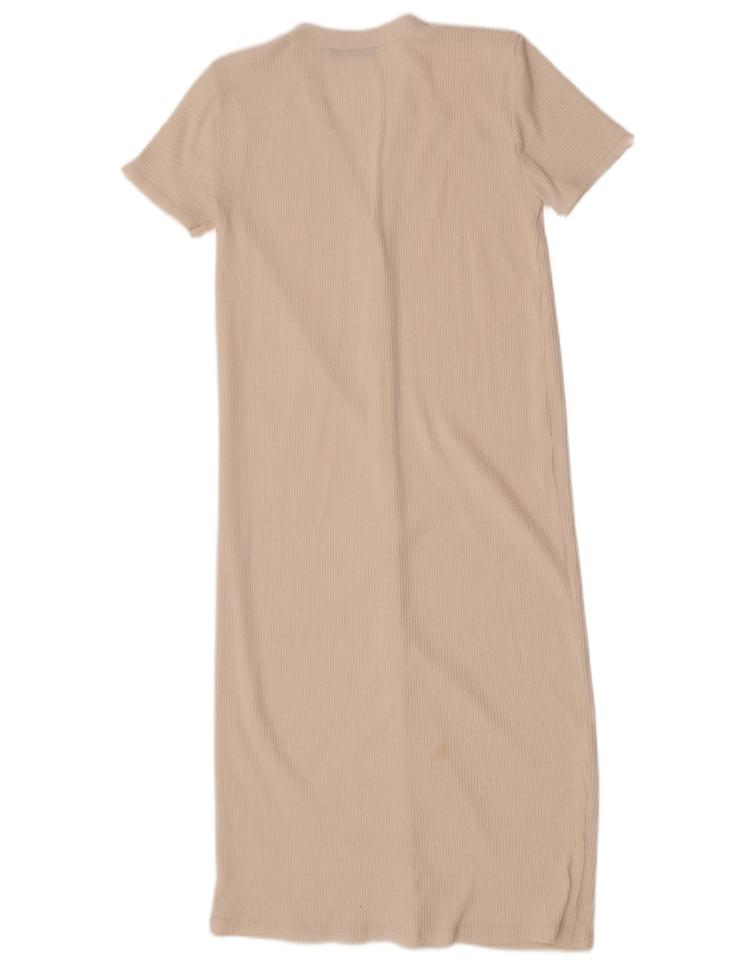 Vestido bodycon feminino Zara UK 12 médio off white