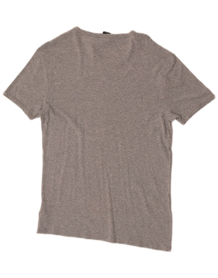 Camiseta feminina G-Star top grande algodão cinza