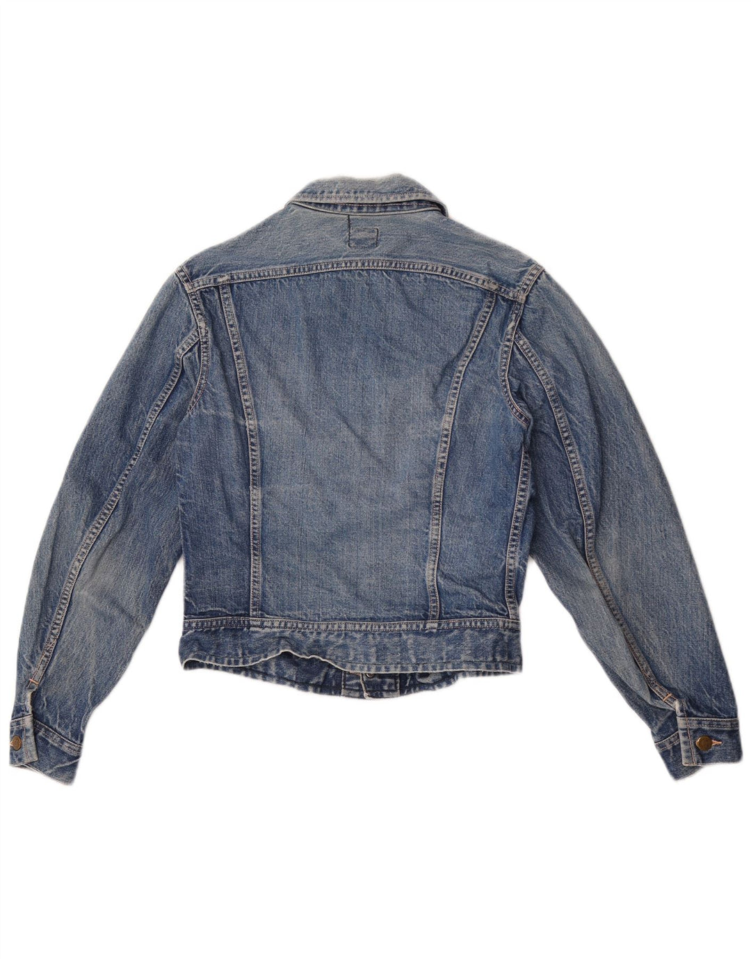 Jaqueta jeans feminina Lee UK 4 XS azul