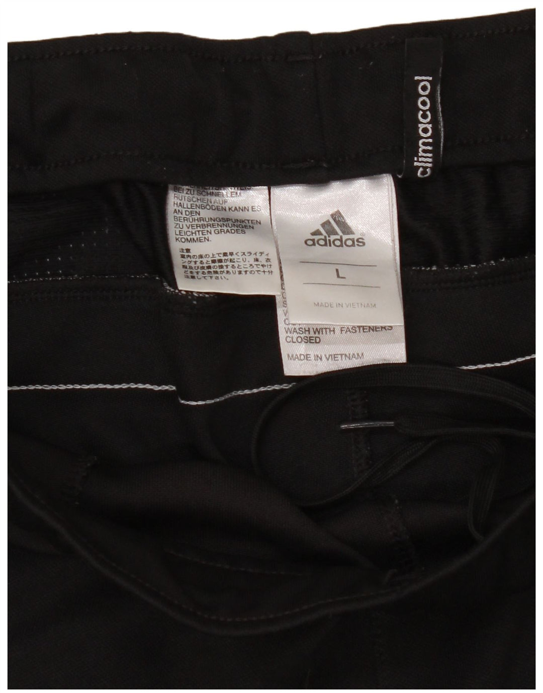 Calça Adidas Mens Climacool Treino Grande Poliéster Preto