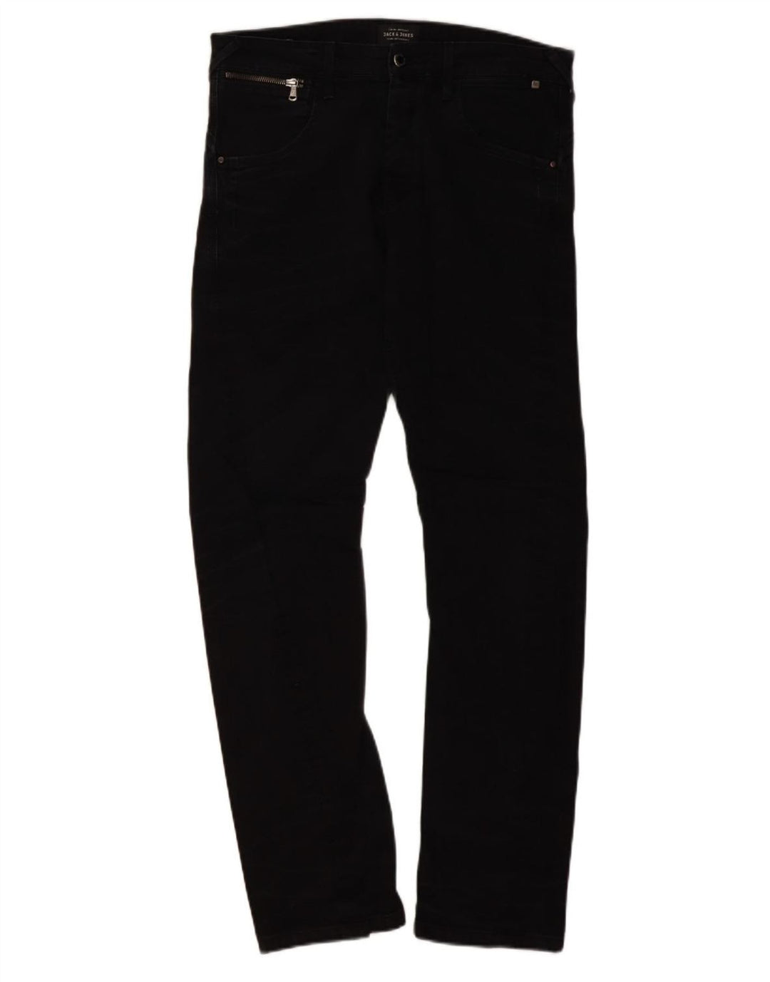 Jeans masculinos Jack & Jones Slim W33 L34 preto