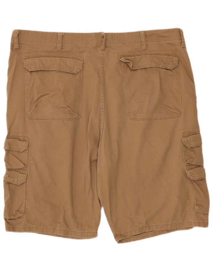 Shorts cargo masculino Wrangler W42 2XL algodão marrom