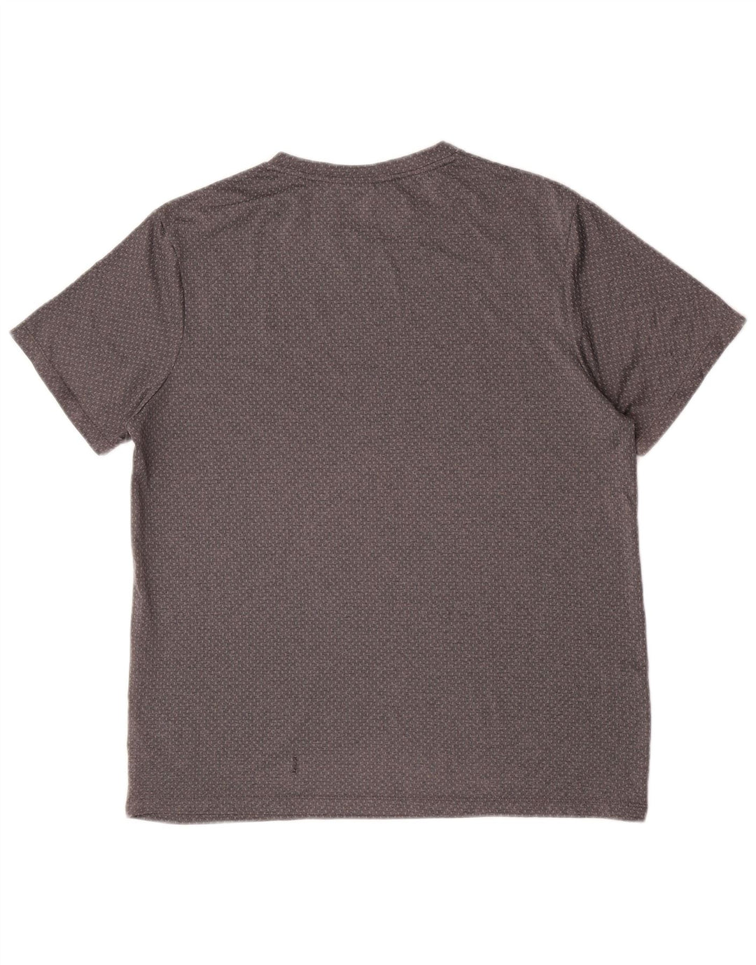 Camiseta masculina Fila grande poliéster cinza
