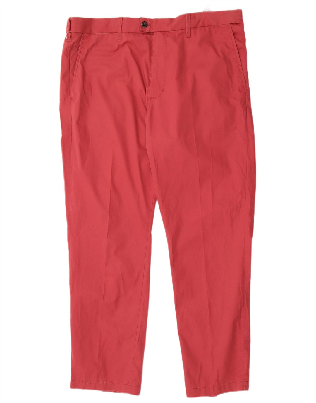 Calça Chino Regular Masculina Marks & Spencer W40 L31 Algodão Rosa