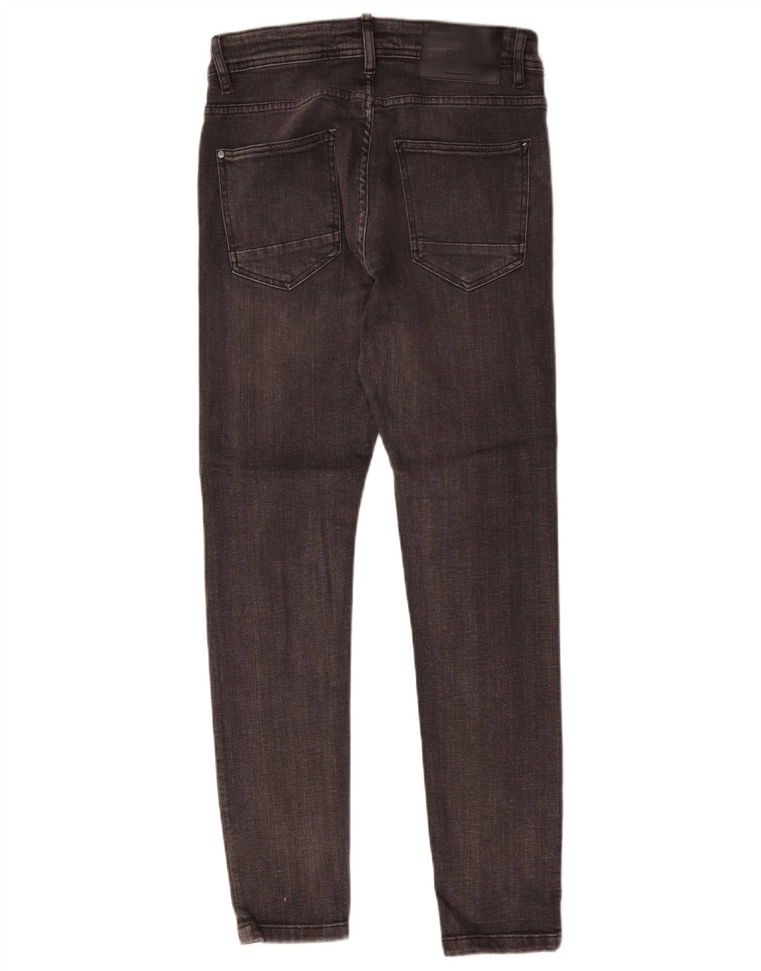 Zara Mens Slim Jeans EU 40 Médio W31 L28 Cinza Algodão
