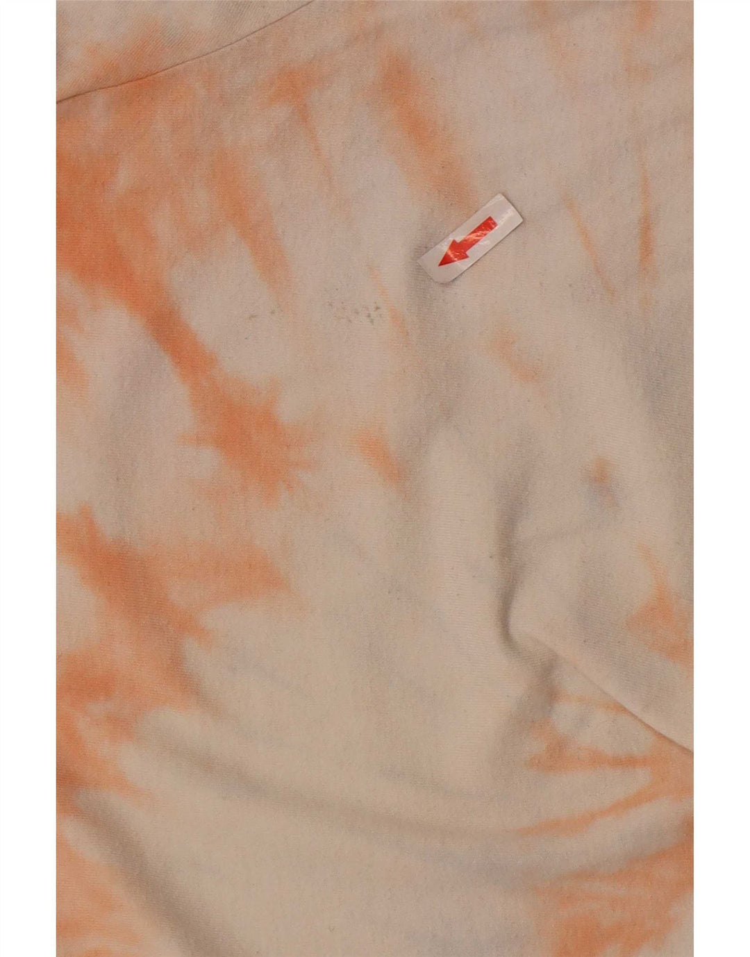 Top gráfico masculino Carhartt manga comprida pequeno algodão tie-dye multicolorido