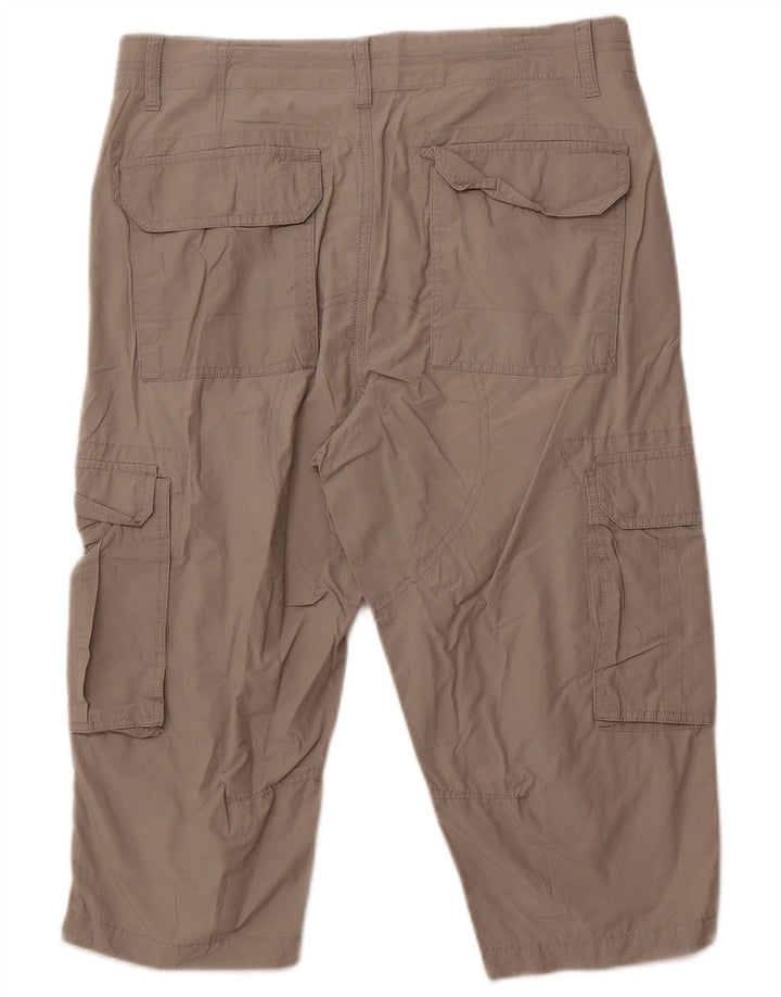 Bermuda cargo masculina CALVIN KLEIN W32 algodão cinza médio