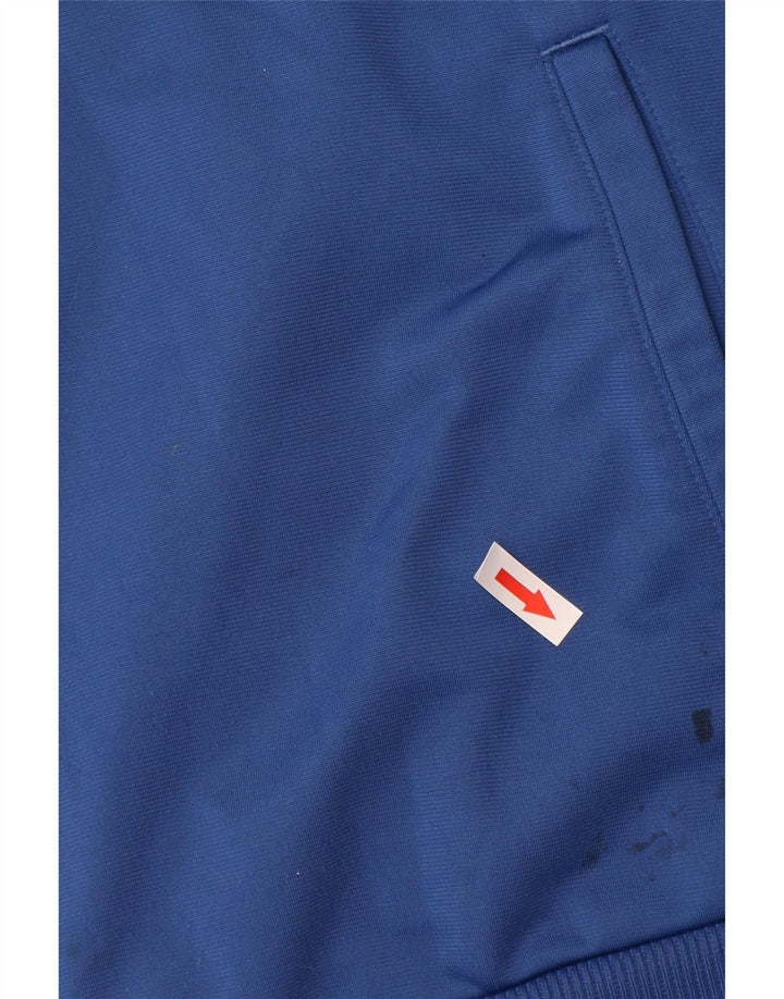 Puma Mens Tracksuit Top Jacket Grande Azul Colorblock Poliéster