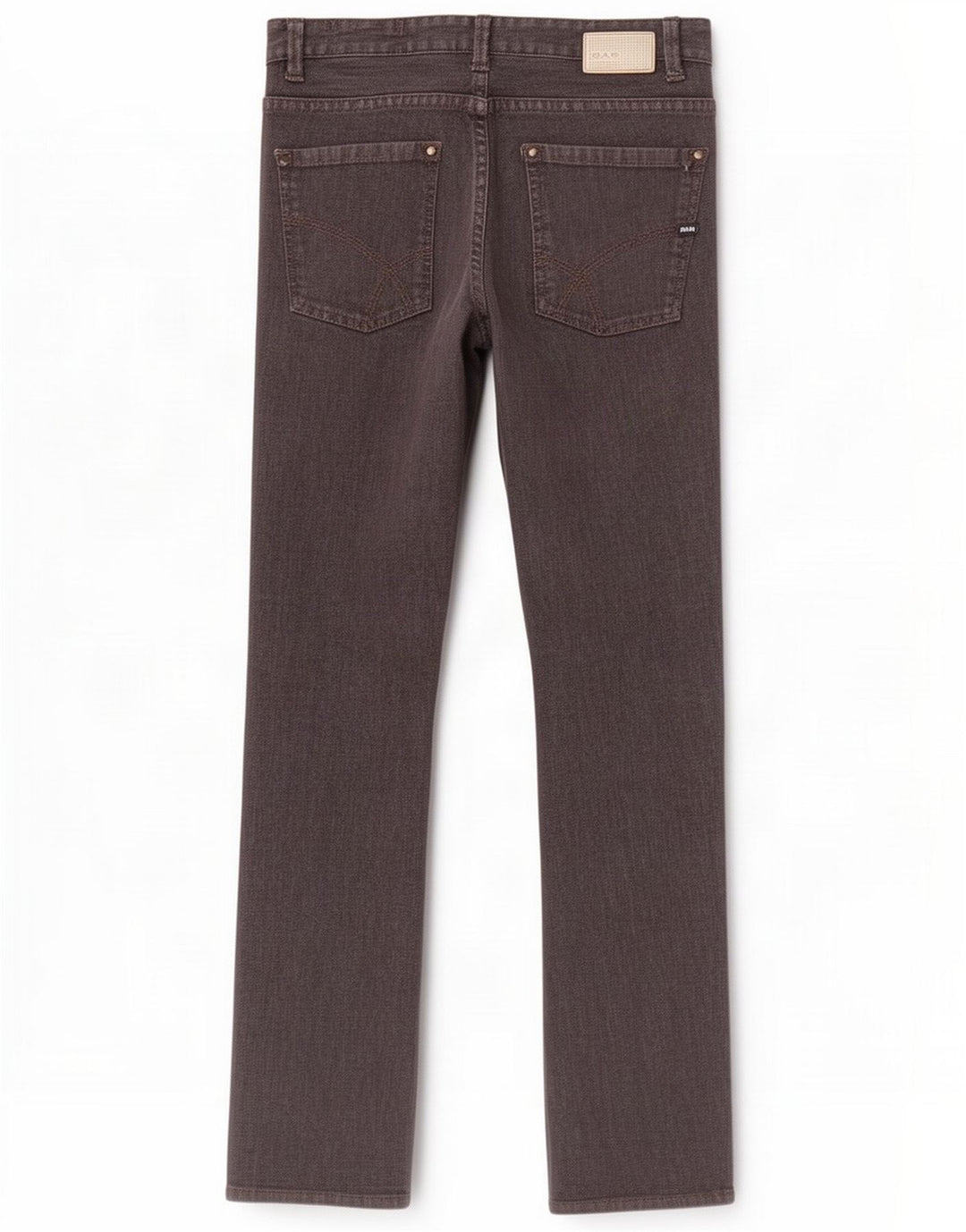 Gas Jeans retos femininos W30 L33 Algodão cinza