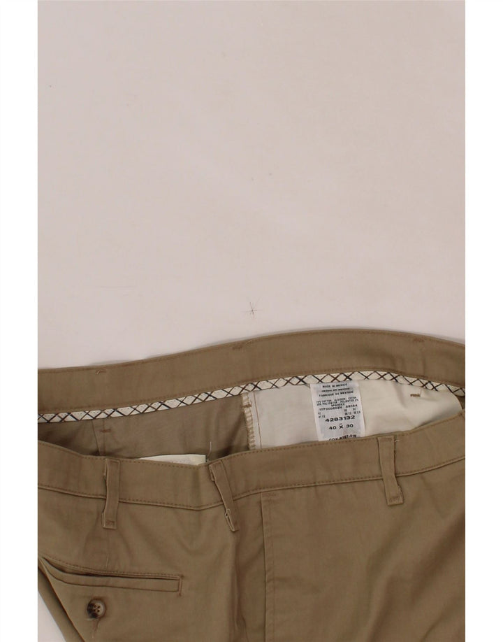 LEE Mens Straight Chino Trousers W40 L30 Beige Cotton Vintage Lee and Second-Hand Lee from Messina Hembry 