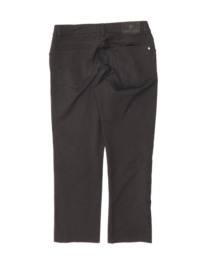 PIERRE CARDIN Mens Straight Casual Trousers W32 L28 Grey Vintage Pierre Cardin and Second-Hand Pierre Cardin from Messina Hembry 