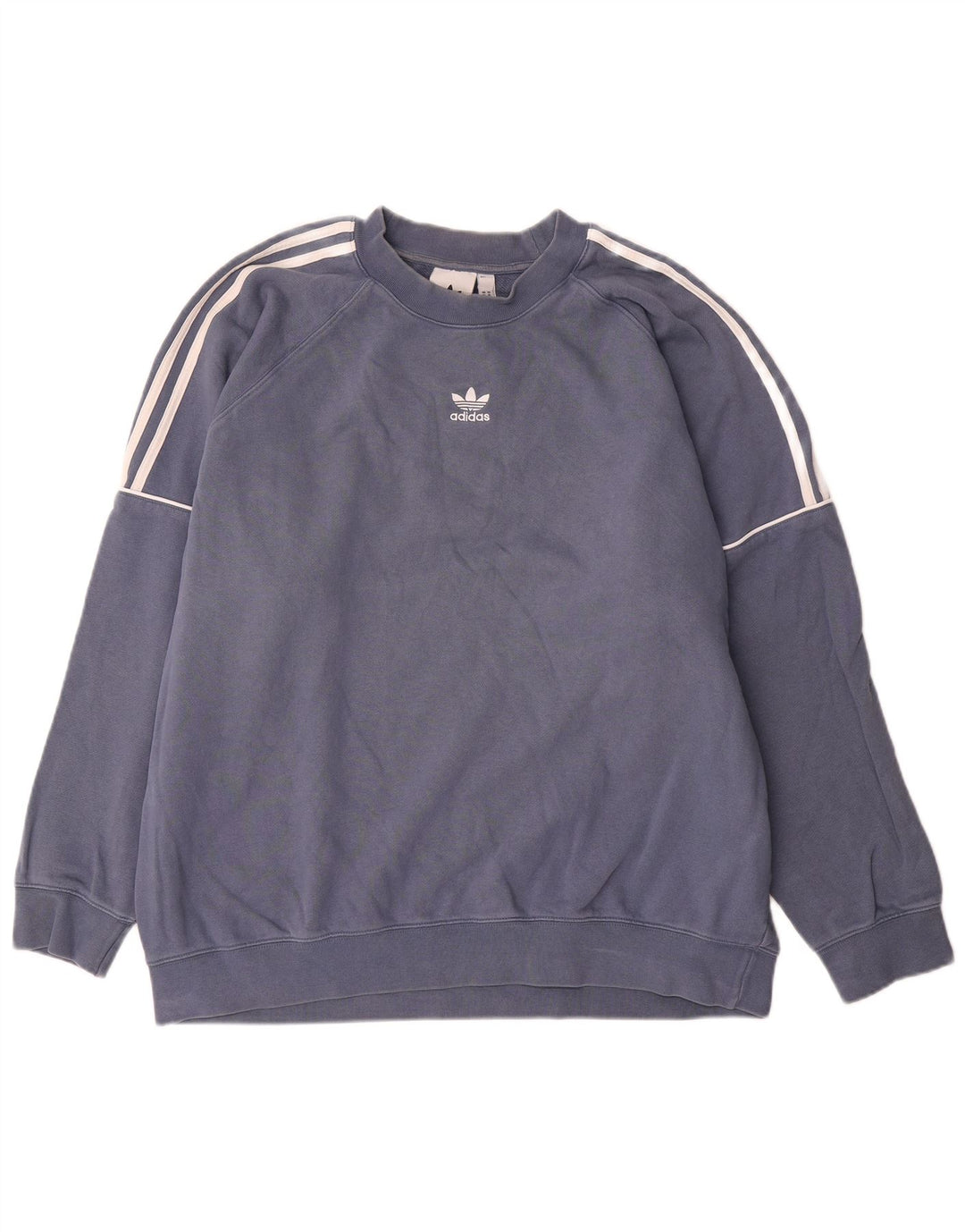 Adidas Mens Moletom Jumper XL Azul Marinho Algodão