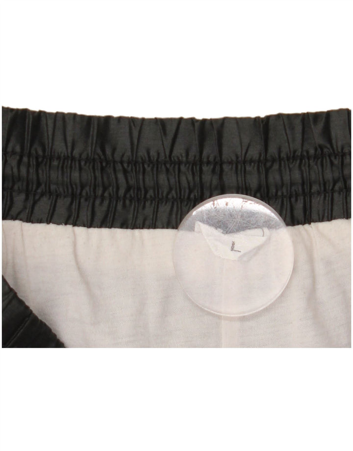 Calça de treino masculina VINTAGE Joggers grande bloco colorido preto