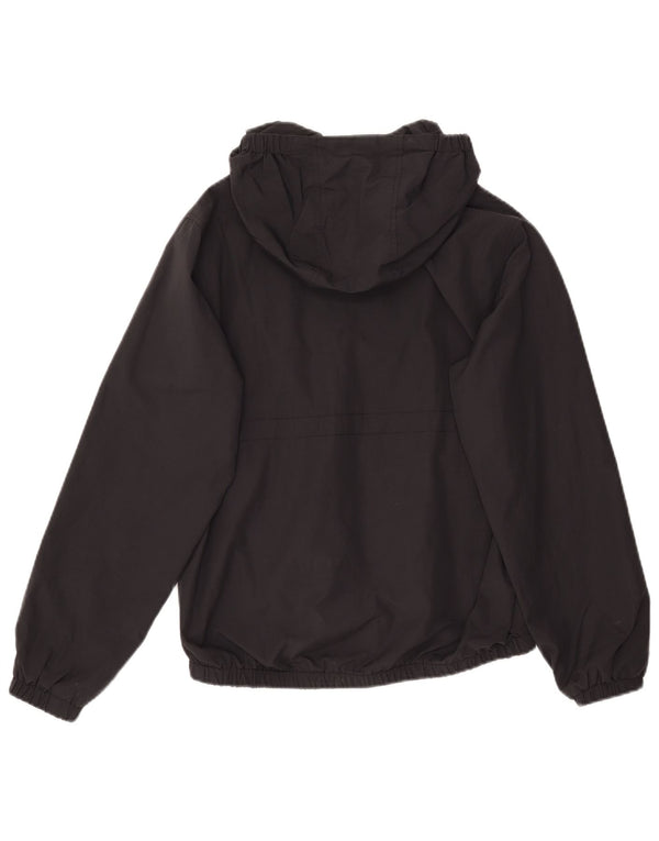 Jaqueta bomber com capuz para meninos LYLE & SCOTT 14-15 anos algodão preto